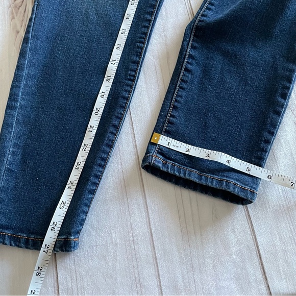 Nine West Cigarette High Rise Skinny Jeans Women’s 20W Blue Medium Wash Stretch - Picture 12 of 13